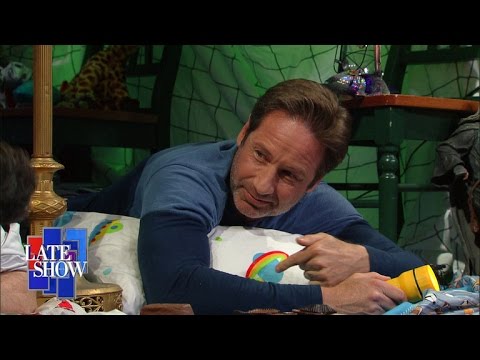 The Late Show Blanket Fort (with David Duchovny)