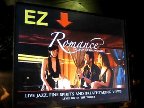 Otis Very High Speed Traction Elevator at Stratoshpere Tower (going down)