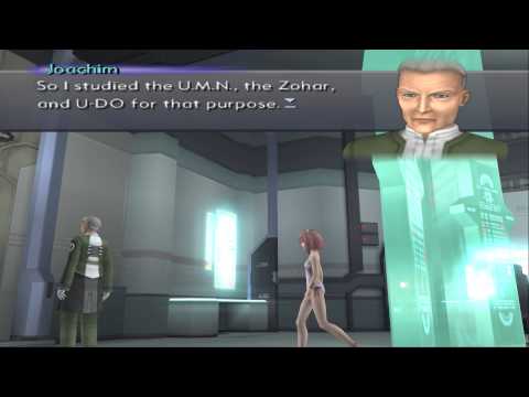 Xenosaga III HD Cutscene 161 - Joachim and MOMO (Labyrinthos) - JAPANESE - SWIMSUIT MODE
