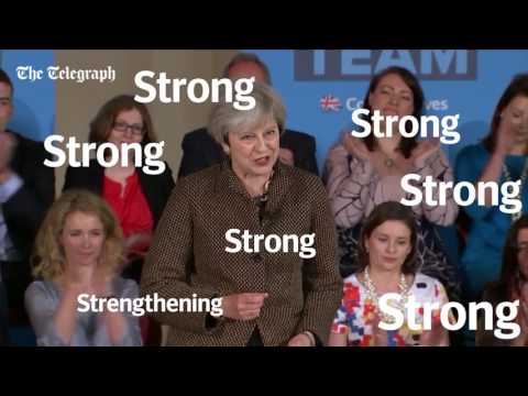 Theresa May gives a 'strong' speech in Harrow