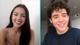 HSMTMTS: Joshua Bassett and Olivia Rodrigo on Challenging Each Other as Songwriters (Exclusive) video