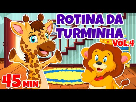 Rotina da Turminha Vol. 4 - Giramille 45 min | Desenho Animado Musical