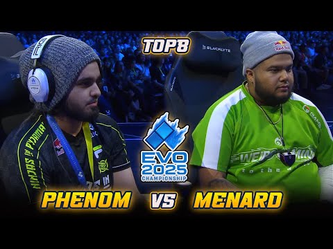 EVO  2025 TOP8 | MENARD (Blanka) vs PHENOM (Cammy) - Street Fighter 6