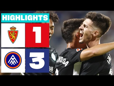 REAL ZARAGOZA 1 - 3 FC ANDORRA | RESUMEN LALIGA HYPERMOTION