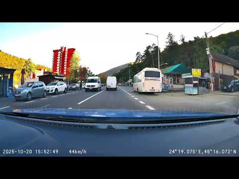 Romania Drive  Cozia • Călimănești • Căciulata | Valea Oltului Toamna 4K (Dashcam 70mai Omni X800)