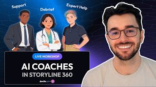 How to Add AI Coaches to Storyline 360 | Build Voice Simulations with AI feedback + LMS Reporting