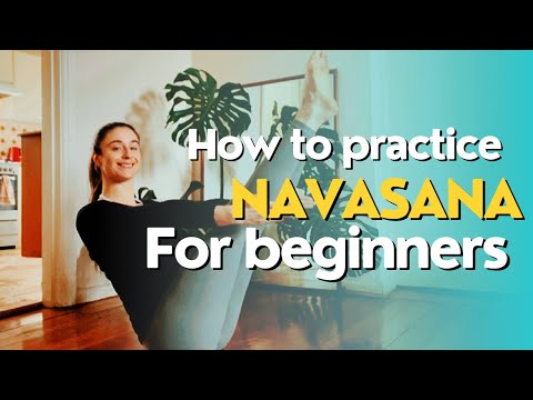 Navasana For beginners // yoga for beginners ￼#yogaforbeginners