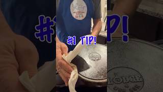 Never Season Cast Iron Wrong Again #castironseasoning #kitchentips #cookinwithbob