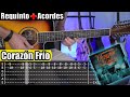 Corazón Frío Jasiel Nuñez X DannyLux Requinto Acordes TABS Tutorial Guitarra