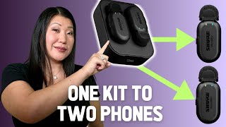 @shure MoveMic Two | Connect One kit to Two Phones?