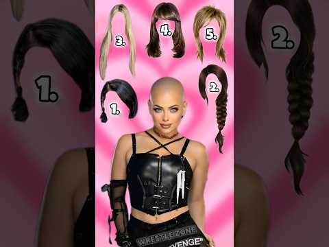 Liv Morgan Hairstyle Challenge 😍 💇❓#livmorgan #wwe #wwequiz #wwesuperstar