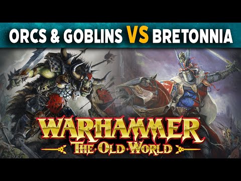 Orcs & Goblins vs Kingdom of Bretonnia - Warhammer The Old World Battle Report