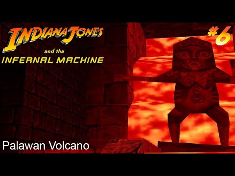 Indiana Jones and the Infernal Machine - Chapter 6: Palawan Volcano (PC Longplay HD)