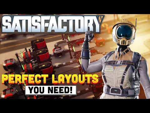 5 PERFECT Starter Factory Layouts You NEED! | Satisfactory Update 7 (Beginner Guide)