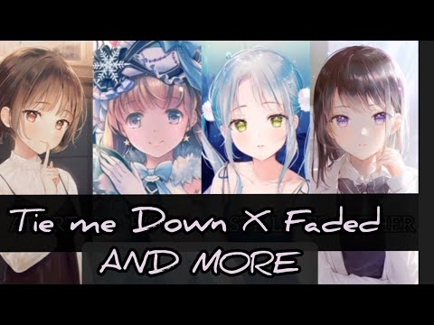 Nightcore - Faded ✘ Tie Me Down [Remix Mashup] - Alan Walker & CORSAK x Griffin ft. Elley