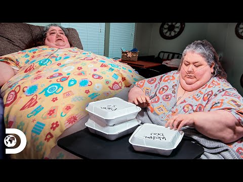 Joyce diz que ela só fica feliz com comida | Quilos Mortais | Discovery Brasil