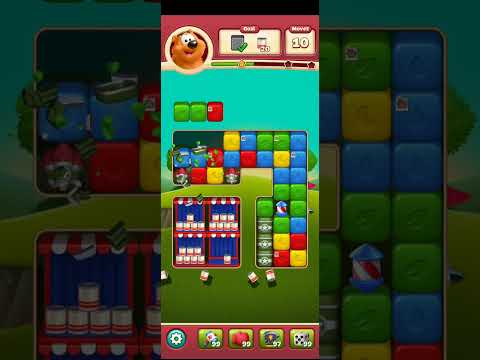 Toon Blast Level 2123 No Boosters Series