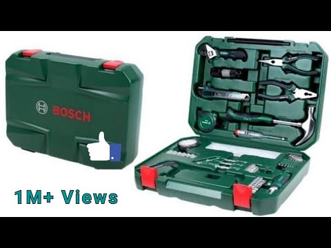 Unboxing bosch metal 108 piece hand tool kit