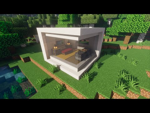 Ultimate Minecraft House Build: Tiny Quartz Home (Insane Comfort!)