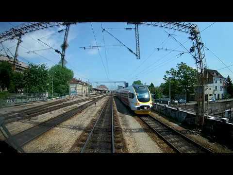 [Train driver's view] Zagreb GK - Dugo Selo - Koprivnica
