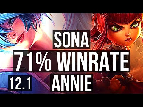 SONA & Yasuo vs ANNIE & Ez (SUP) | Rank 4 Sona, 71% winrate, 4/2/22 | BR Grandmaster | 12.1