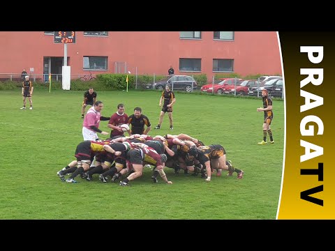 Highlights: Sparta vs. Praga Extraliga ragby 10.kolo 2015/2016