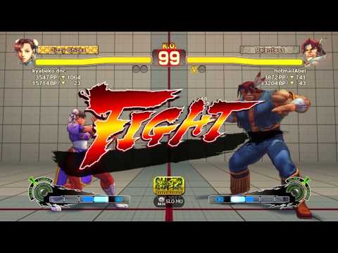 SSF4AE(PC) kyabeko dnc (chun) vs hotmailAbel (thawk)
