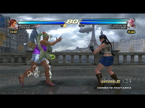 58 Jaycee Julia y Hinata Hyuga Alisa Costume vs Christie - Tekken Tag 2 ( Uchiha x24 ) GamePlay PS3
