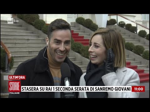 Federico Angelucci racconta il suo Sanremo Giovani - Storie italiane 21/12/2018