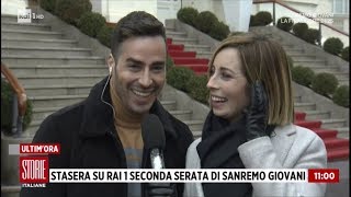 Federico Angelucci racconta il suo Sanremo Giovani - Storie italiane 21/12/2018