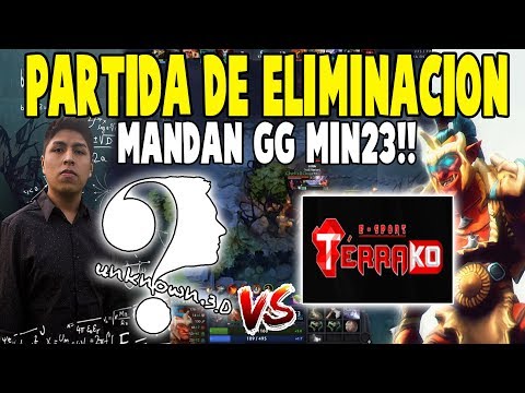 UNKNOWN 3.0 vs TERRAKO [Bo1] - Eliminación!! "Mandan GG Min 23" - Aorus League 2019 DOTA 2