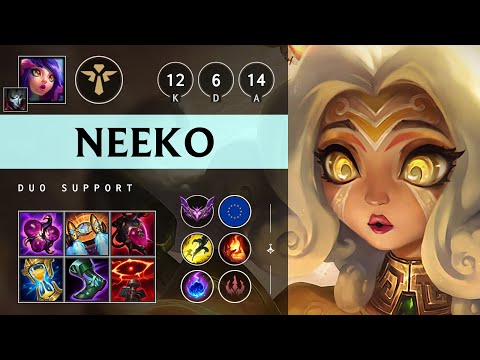 Neeko Support vs Rell: Unstoppable - EUW Master Patch 14.18