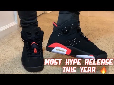 Jordan 6 Infrared 2019 On Feet/ Review