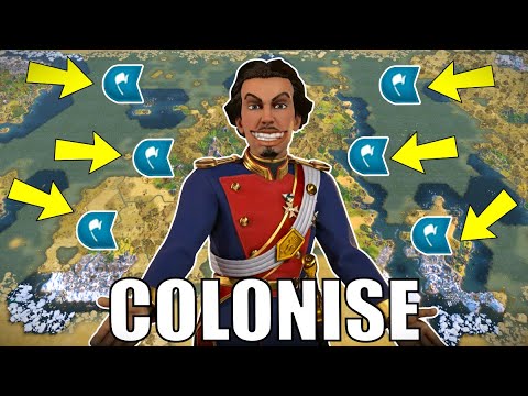 Civ 6 | A Whole New World JUST For Me To Colonise! Huzzah! – (#3 Deity Ludwig Civilization VI)