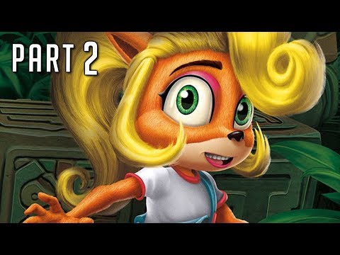 CRASH BANDICOOT N SANE TRILOGY Walkthrough Gameplay Part 2 - Ripper Roo (PS4 Pro)