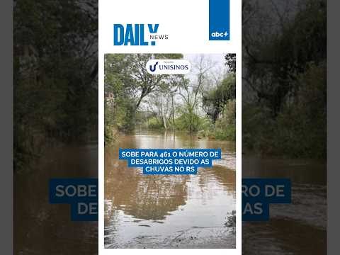 Sobe para 461 o número de pessoas desabrigadas em função das elevações de rios | Daily News