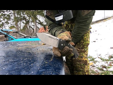 TOP 3 MEDIUM FOLDERS - DESTRUCTION TEST - UNTIL THEY BRAKE - COLD STEEL SR1 LITE - 4 max SCOUT