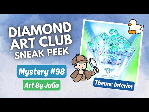 Spoilers! DAC Mystery #98 Sneak Peek - Art by Julia, "Interior" Theme || Unboxing