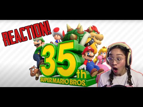 35th Anniversary Super Mario Bros Direct REACTION! #NintendoDirect #35thSuperMarioBros