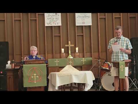 Sunday service Summerfield United Methodist Church July 3, 2022.