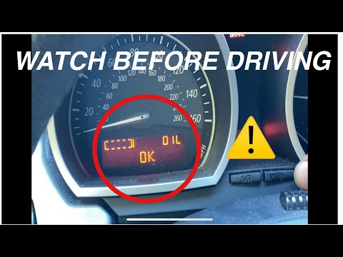 How to check BMW Z4 Oil level (2006-2008)