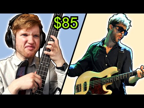 Top 10 FUNKIEST Vulfpeck Basslines Played On $85 Bass