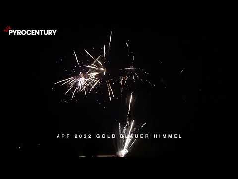 APF 2032   Gold Blauer Himmel  Pyrocentury