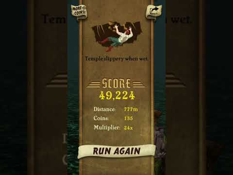 I play temple run while waiting for my family to stop arguing over what we’re having for supper
