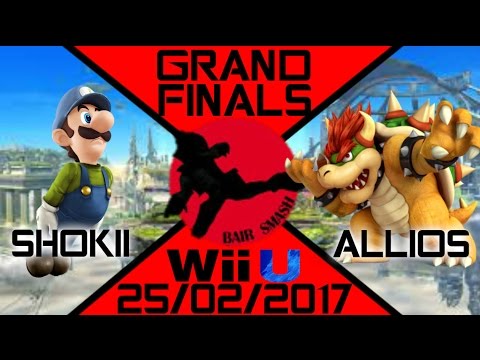 Bair Smash 10 Grand Finals- BS//Shokii (Luigi, Ness) Vs. BS//Allios (Olimar, Bowser) - Smash Wii U