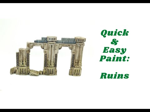 Quick and Easy Paint: Ruins
