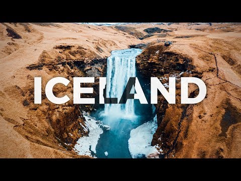 Iceland Drone Footage Winter 2019 - DJI Mavic Pro 