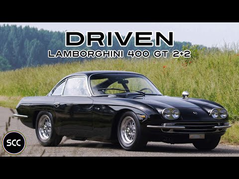 Thumbnail for LAMBORGHINI 400 GT | 400GT 2+2 1967 - Test drive in top gear - V12 Engine sound | SCC TV by Lamborghini, Wheelbase, Netherlands, SEAT, Porsche, Lamborghini 400 GT, Car