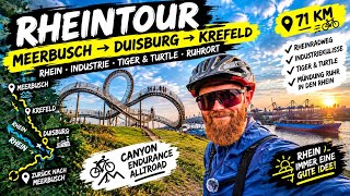 Rhein, Stahlwerke & die Ruhr-Mündung: 71 km Tour im Pott! | Natur in NRW | 2026 