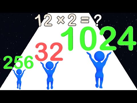 2048 Number Master 3D - Math Games (Freeplay, Max Level)